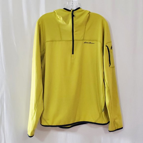 Eddie Bauer Other - Men's Eddie Bauer 1/3 Zip Pull Over Hoodie Size Lg Pocket Free Heat First Ascent